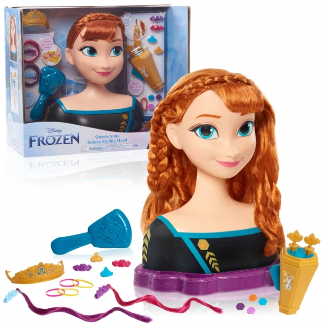 Ledeno kraljestvo deluxe Anna glavna glava