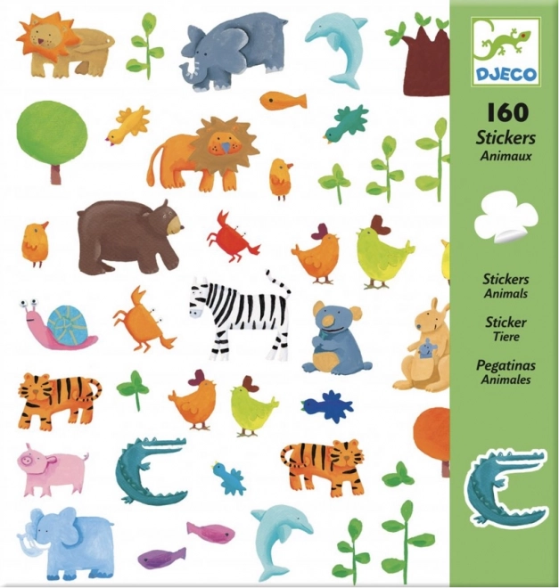 DJECO Nalepke ZOO