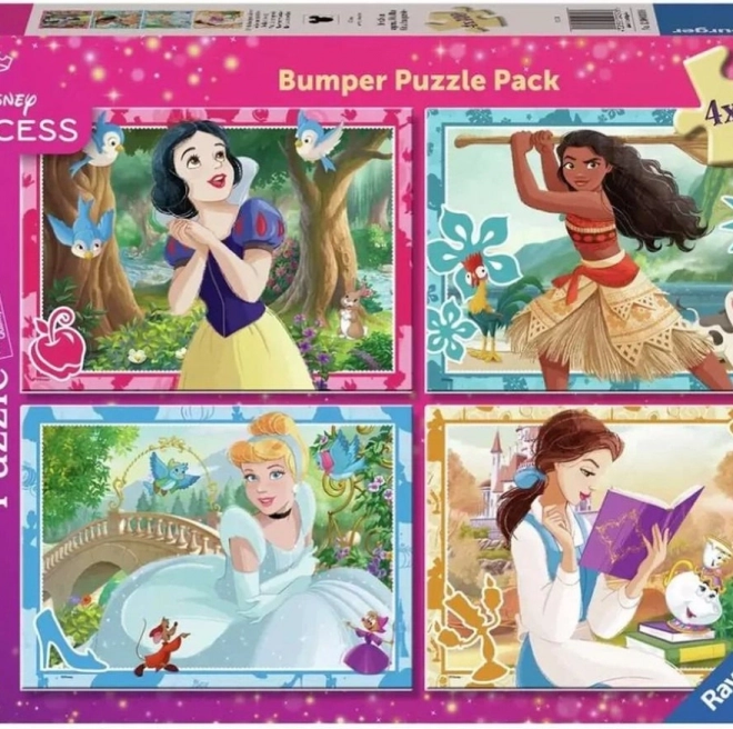 Ravensburger Disney princeske Puzzle 4x100 kosov