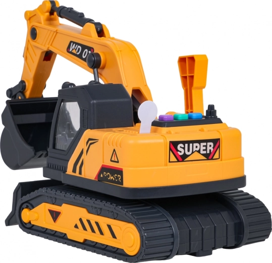 Luč in zvoki kot na pravem gradbišču