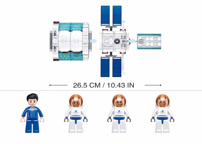 Sluban vesoljski kontrolni modul osnovne postaje Dream Space