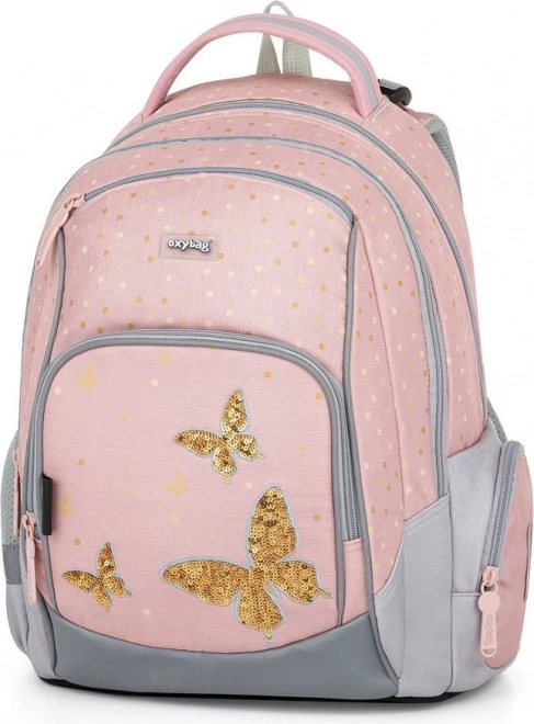OXYBAG Šolski komplet 3-delni OXY GO Metulj