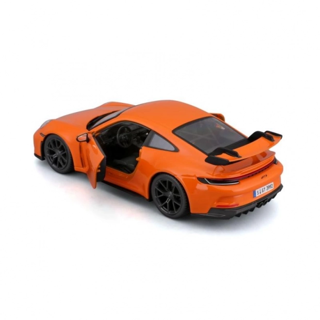 Bburago Porsche 911 GT3 model oranžen 1:24