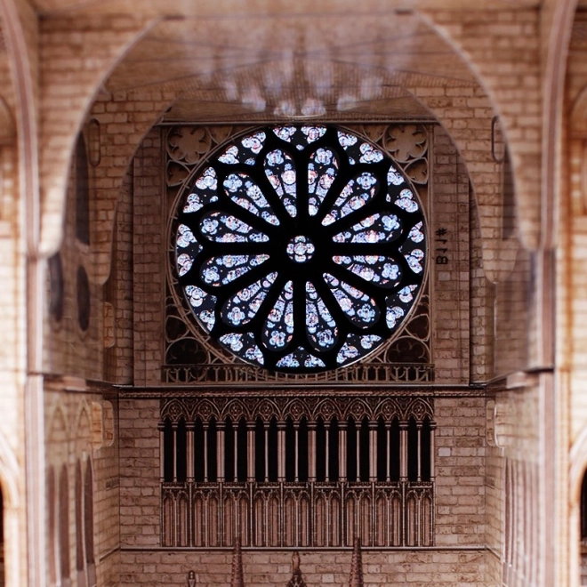 3D sestavljanka Katedrala Notre-Dame od CubicFun