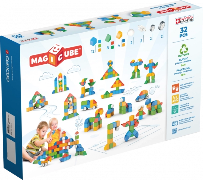 GEOMAG Magnetne kocke Magicube Shapes - Svet 32 delov