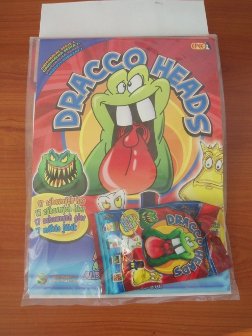 Zbirateljski album Dracco Heads