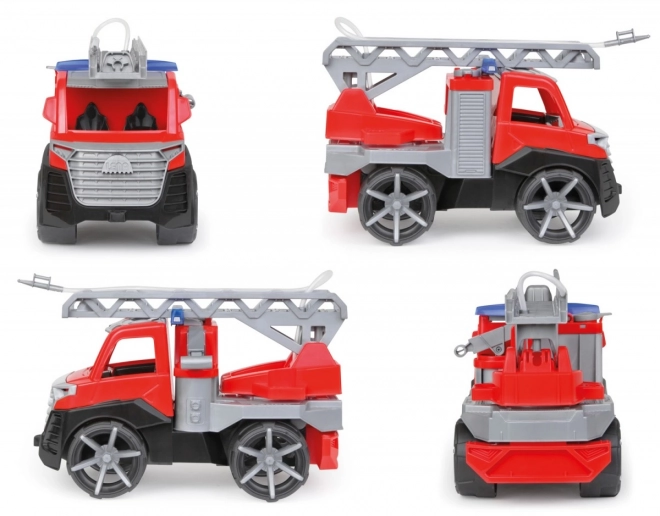 Avto Truxx 2 gasilci brizgajo vodo plastika 29cm s figurico