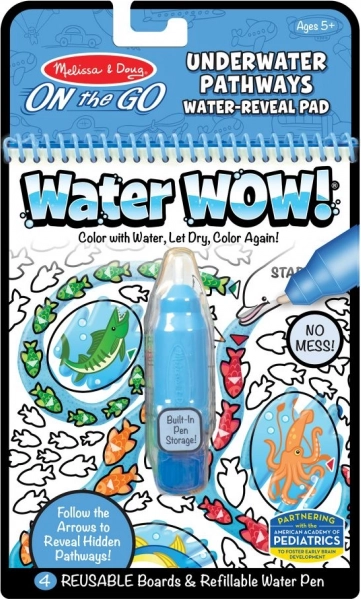 Vodna pobarvanka Water Wow! najdi pot – pod gladino