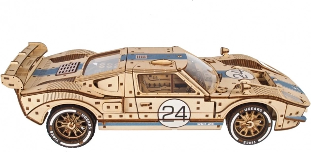 Ugears 3D lesena mehanska uganka Endurance Racer