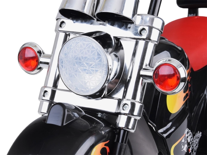 Otroški motocikel na akumulator z učinki