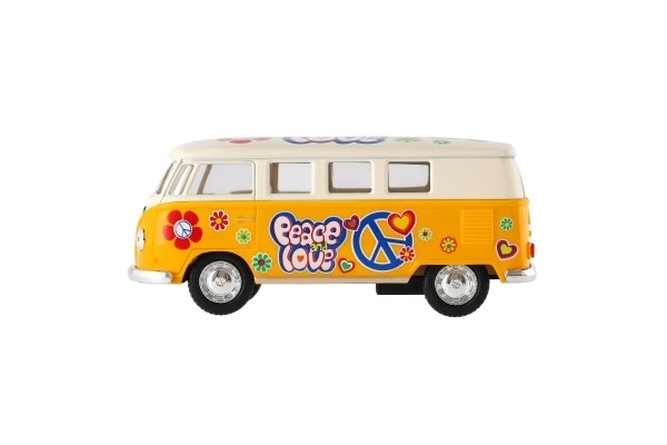 Avtobus Kinsmart VW Klasičen kov/plast 13cm na vzmetni pogon