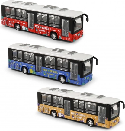 Kovinski avtobus z odpiranjem vrat