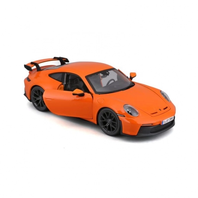 Bburago Porsche 911 GT3 model oranžen 1:24