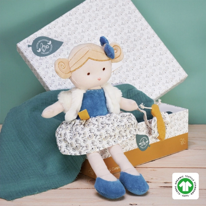 Doudou Jolijou Punčka Pollen s čebelico 25 cm