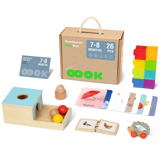 Izobraževalna škatla XXL Montessori Tooky Toy