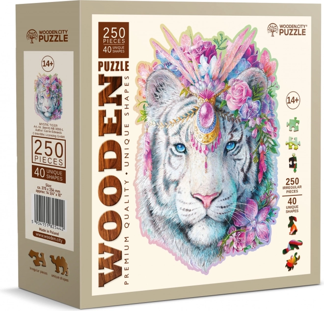 WOODEN CITY Lesniška sestavljanka Mistični tiger 250 kosov
