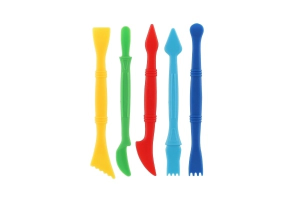 Set plastičnih modelirnih orodij Nara 5 kos