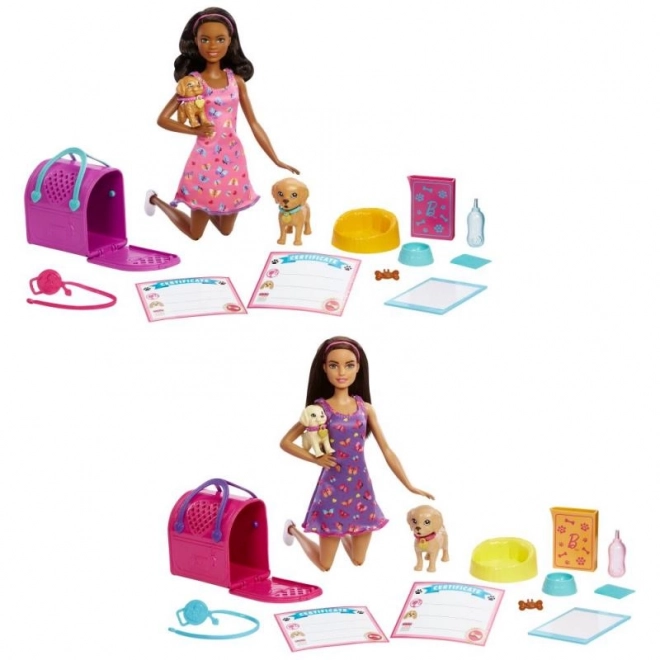 Barbie Lutka s psički HKD86