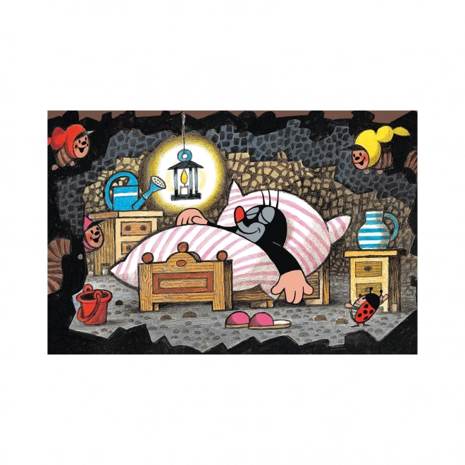 Minipuzzle s Krtekom 54 delov