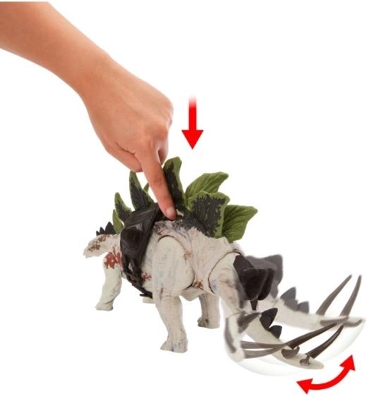 Jurski svet Velikan Napadalni dinozaver - Stegosaurus HLP24