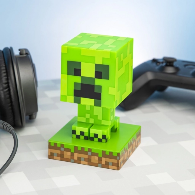 Svetleča ikona Minecraft - Creeper