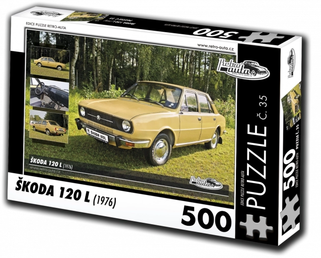 RETRO-AVTOMOBILI Sestavljanka Škoda 120 L 500 kosov