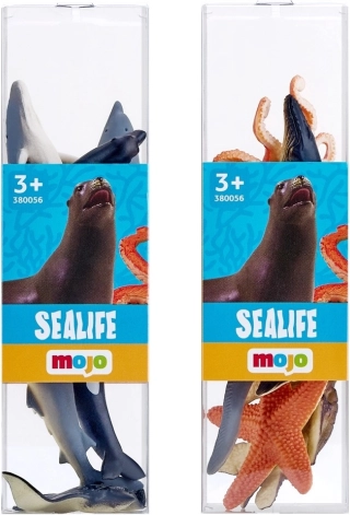 Mojo mini svet: morski organizmi – komplet 6 figur