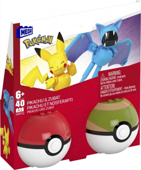 Mega Pokémon Pokéball - Pikachu in Zubat