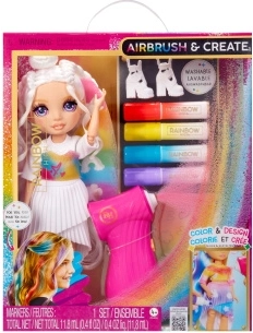 Rainbow High airbrush punčka z izbrisljivimi flomastri