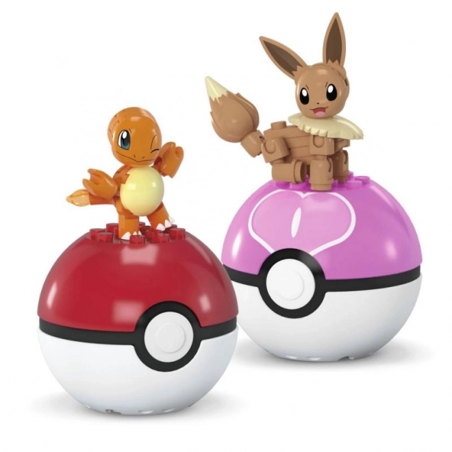 Gradbeni Set Poké Ball Charmander in Eevee