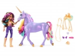 Unicorn Academy svetleči samorog Wildstar s punčko Sofijo