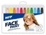 Barve za obraz, set 12 barv
