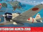 Model plastičnega letala Mitsubishi A6M2b Zero 1/72