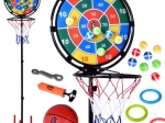 Fun Sports Set 3-in-1: Basketball Hoop and Accessories