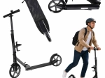 Zložljiv mestni skiro Trike Fix 200 mm črno-siv
