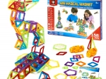 Magnetic Building Blocks for Kids Magical Magnet 162 Pieces