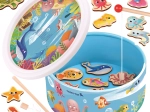 Tooky Toy magnetna igra lovljenja ribic – leseni komplet