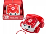 Telefon Fisher-Price Chatter – jubilejna izdaja ob 80-letnici MATTEL, rdeč