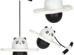 Otroški pogo skakalec panda za ravnotežje, belo-črn