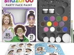 Snazaroo velika kompletna paleta barv za poslikavo obraza Party Pack
