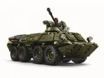 Vojaška gradbena igrača Sluban BTR-80AS v merilu 1:35
