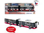 Avtobus na vztrajnik 44 cm, govori češko in napoveduje postajališča