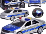 Policijski avto s svetlobnimi in zvočnimi učinki, z odpirajočimi se vrati