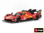 Kovinski model Bburago Ferrari 499P 1:43 – zmagovalec 24 ur Le Mansa 2023