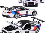 Kovinski model BMW M6 GT3 1:32 s svetlobo in zvokom