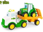 John Deere traktor Johnny s prikolico 37 cm