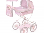Zložljiv voziček za punčke s torbo in dodatki Sophie 81 cm
