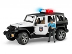 Bruder Jeep Wrangler Rubicon policija s figurico