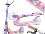Otroški zložljiv skiro RICOKIDS Kodi Princeske z ročnim in nožnim zaviranjem