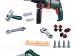 Otroški komplet orodja z akumulatorskim vrtalnikom in priborom
